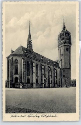 Lutherstadt Wittenberg Schlosskirche