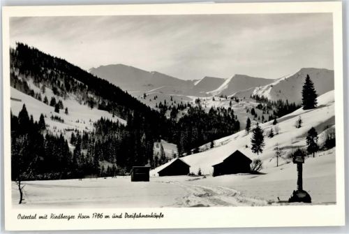 88161 W8998 Lindenberg i. Allgäu - Riedberger Horn, Ostertal