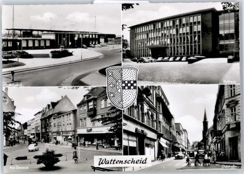 Wattenscheid Bahnhof, Rathaus, Am Dreieck, Oststraße