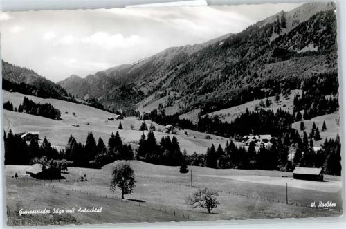 Gunzesried Gunzesrieder Säge, Anbachtal