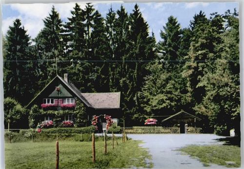Grünenbach Gaststätte Raststätte Haus Waldrast