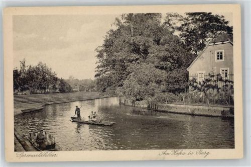 Lübbenau Am Hafen in Burg