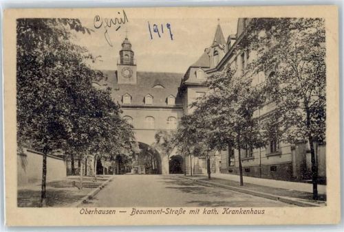 Oberhausen Beaumont-Straße, Krankenhaus