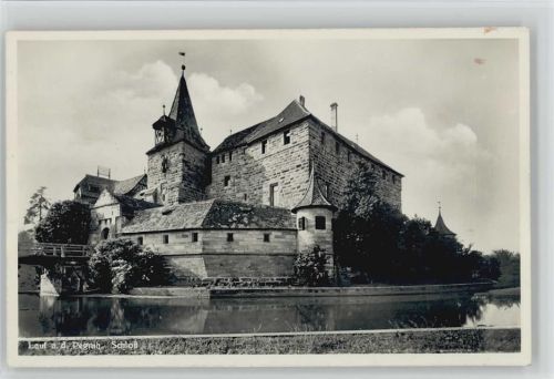 Lauf 1935 Schloß Foto AK