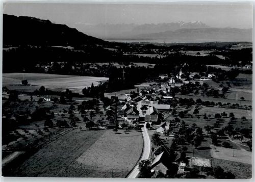 Niederstaufen Fliegeraufnahme , Foto