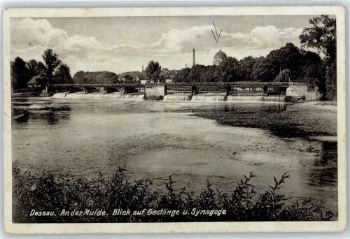 Dessau An der Mulde, Gestänge, Synagoge