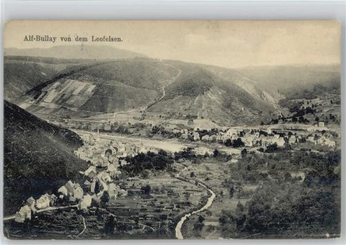 Alf 1912 Bullay von dem Leofelsen