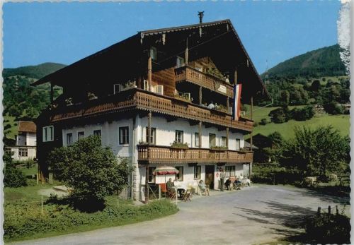 Bicheln 1965 Cafe Pension Innerhofer