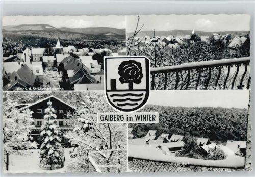 Gaiberg Mehrfachaufnahme Winter