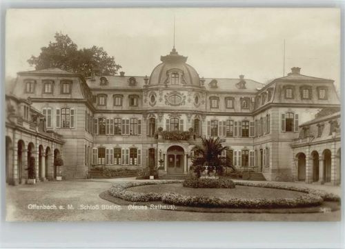Offenbach 1928 Schloß Büsing