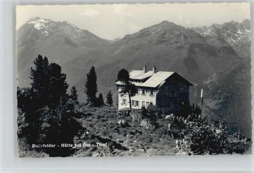 Oetz Ötztal Bielefelder Hütte Hüttenstempel