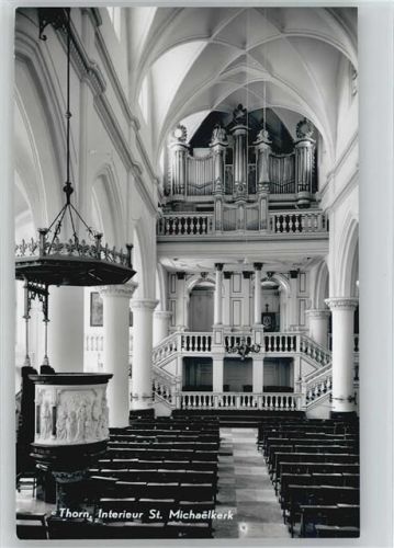Thorn St. Michaelskirche Innenaufnahme Kirchenorgel