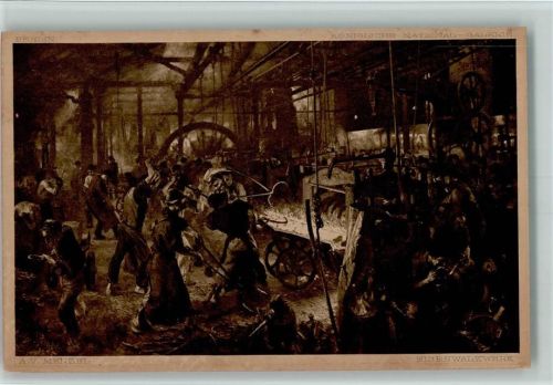 Eisenwalzwerk - Berufe ca 1918 AK