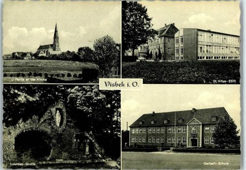 Visbek Mehrfachansicht, St Vitus-Stift, Gerbert-Schule