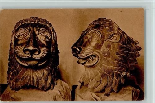 Museum für ostasiatische Kunst - Romanische Löwenköpfe