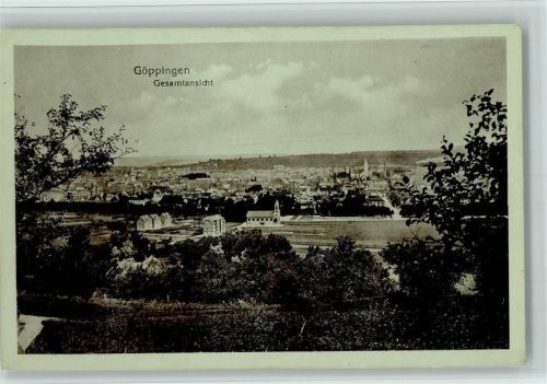 73033 W7320 Göppingen - Teilansicht ca 1930 AK