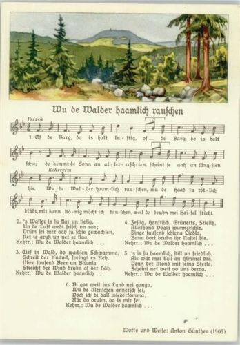 Wu de Walder haamlich rauchen