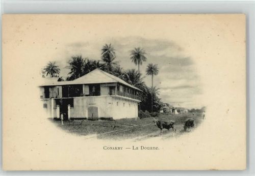 1900 Grenze in Conakry