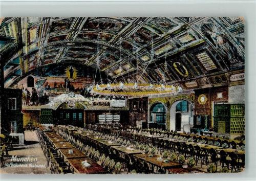 München Hofbräuhaus Innenaufnahme Festsaal