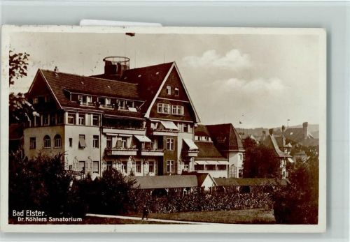 Bad Elster 1935 Dr.Köhlers Sanatorium