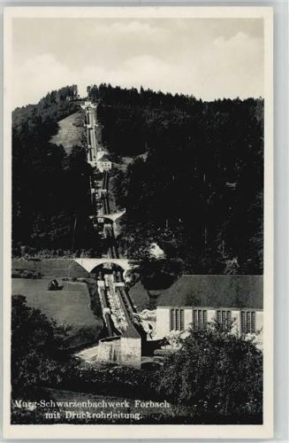 Forbach Murg-Schwarzenbachwerk Krafthaus