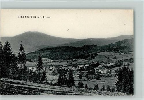 Bayerisch Eisenstein Teilansicht 1906 AK