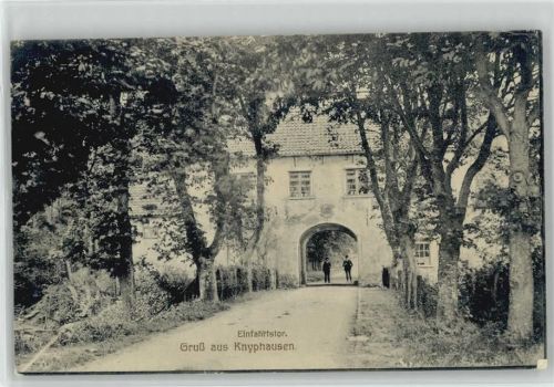 Sande Einfahrtstor Knyphausen Feldpost
