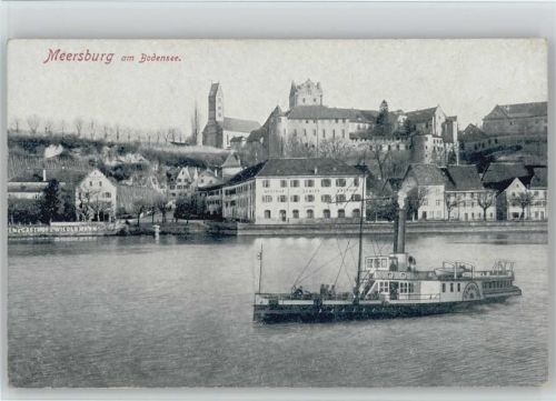 Meersburg Raddampfer Constanz