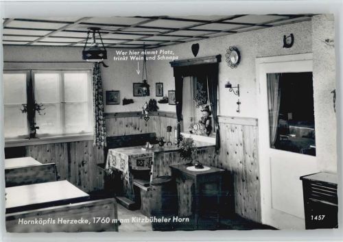 Kitzbühel Hornköpflhütte Herzecke Hüttenstempel