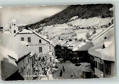 Steinach Hotel zum Wilden Mann Winter