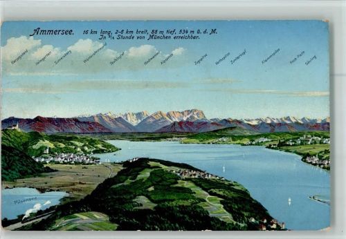 Dießen Ammersee und Pilsensee