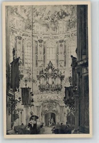 Ettal Kirche Innenaufnahme