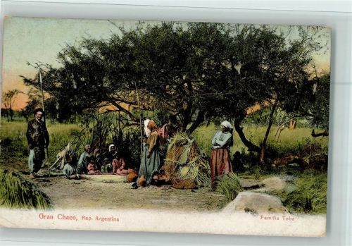 Editeur Rosauer Nr. 58 Familia Toba - Volkstypen ca 1905 AK
