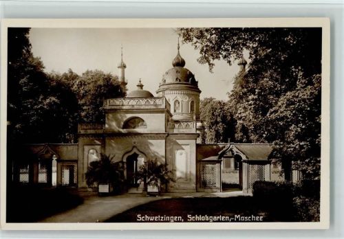 W6830 Schwetzingen Schloßgarten Moschee Tempel