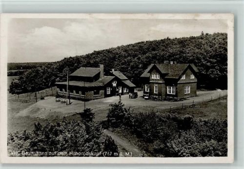 Hoherodskopf VHC-Gaststätten auf dem Hoherodskopf Hüttenstempel