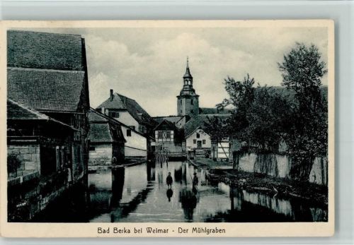 99438 O5302 Bad Berka - der Mühlgraben