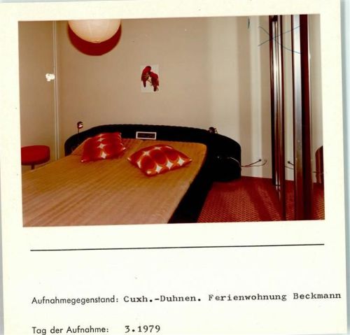 Duhnen Foto montiert auf Karton