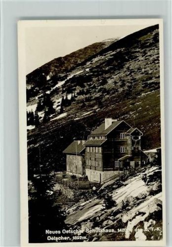 Neues Oetscher Schutzhaus 1927 AK