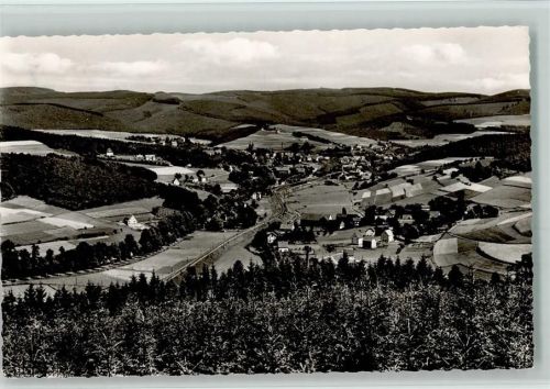 57271 W5912 Hilchenbach , Siegerland - Gesamtansicht