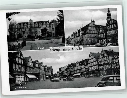 Celle Schloß Rathaus Großer Plan