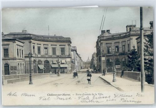 Chalons Porte d'entree de la Ville