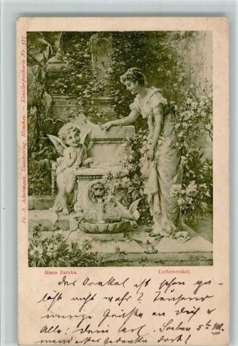 1900 Liebesorakel - Amor , Ackermann Verlag Nr. 577