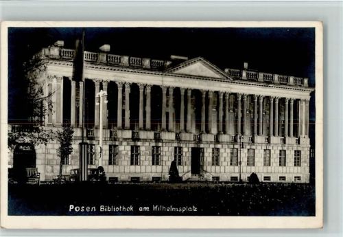 Posen Bibliothek am Wilhelmsplatz