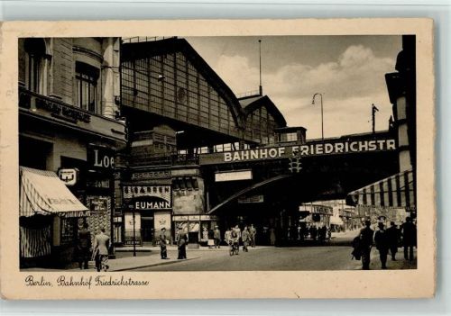 Berlin Mitte Bahnhof Friedrichstraase