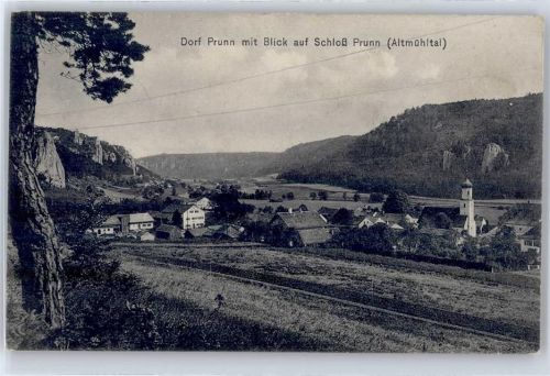 Prunn Blick zum Schloß