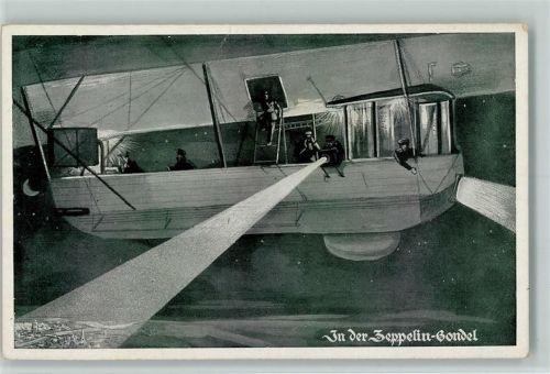 In der Zeppelin Gondel AK
