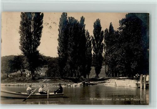 St. Petersinsel 1923 Ruderer