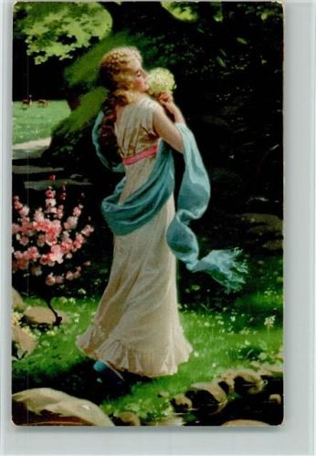 Mädchen mit Blume