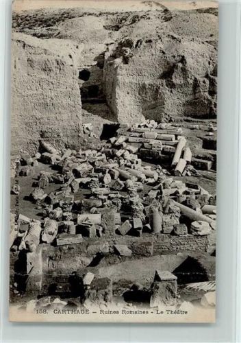 Karthago Ruines Romaines Le Theatre