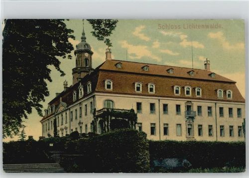 Niederwiesa 1907 Schloß Lichtenfelde